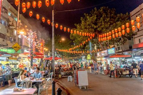 kuala lumpur street market.